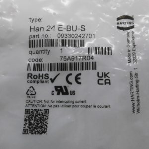 Schraubanschluss HARTING HAN 24E-BU-S NO 09 30 024 2701 (HH 288478)