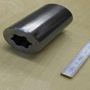 10037034, Buchse Vielkeil (Keilnabe), 6x26x32 Abmessung ?60x100 mm, G&G Antriebstechnik GmbH 10037034, Buchse Vielkeil (Keilnabe), 6x26x32 Abmessung ?60x100 mm, G&G Antriebstechnik GmbH